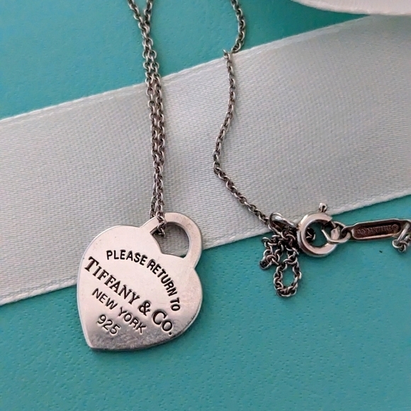 Tiffany & Co. Jewelry - Tiffany and‎ co heart tag Pendant Necklace